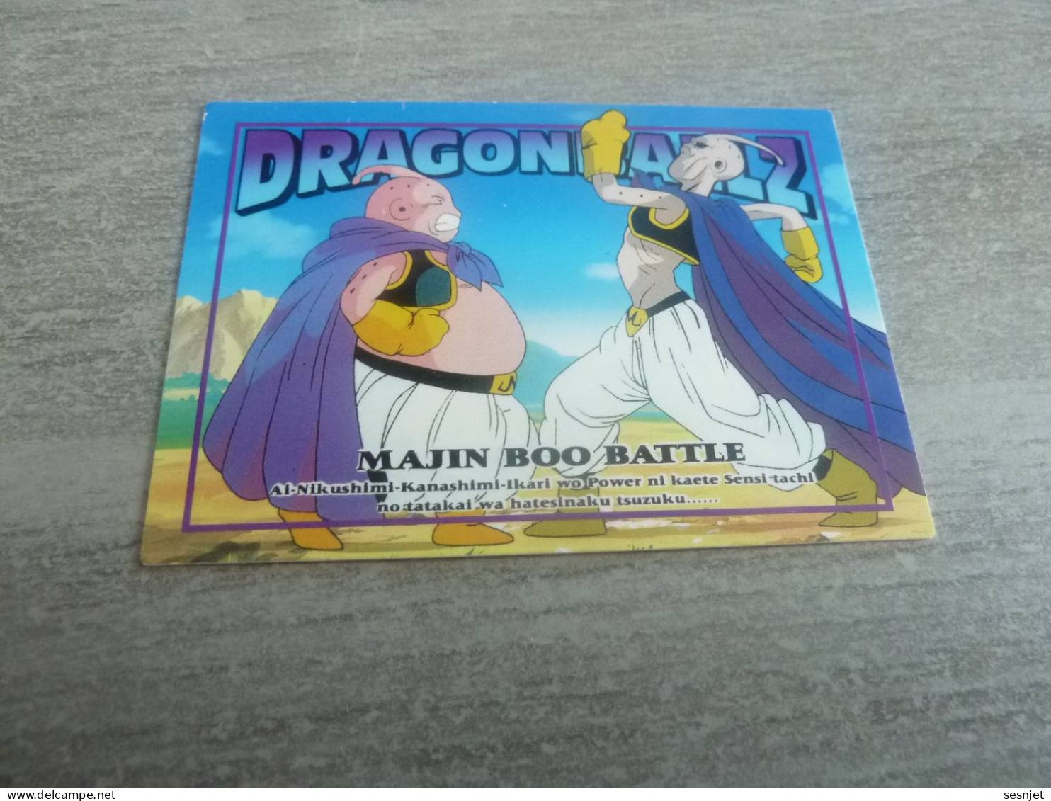 Dragon Ball Z - Majin Boo Battle - Card Number 28 - Vegeta - Editions Made In Japan - - Dragonball Z