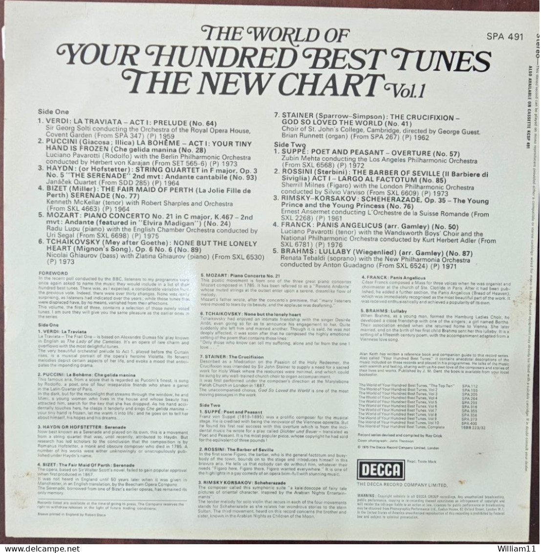 The World Of Your Hundred Best Tunes - The New Chart Vol.1 - Classical