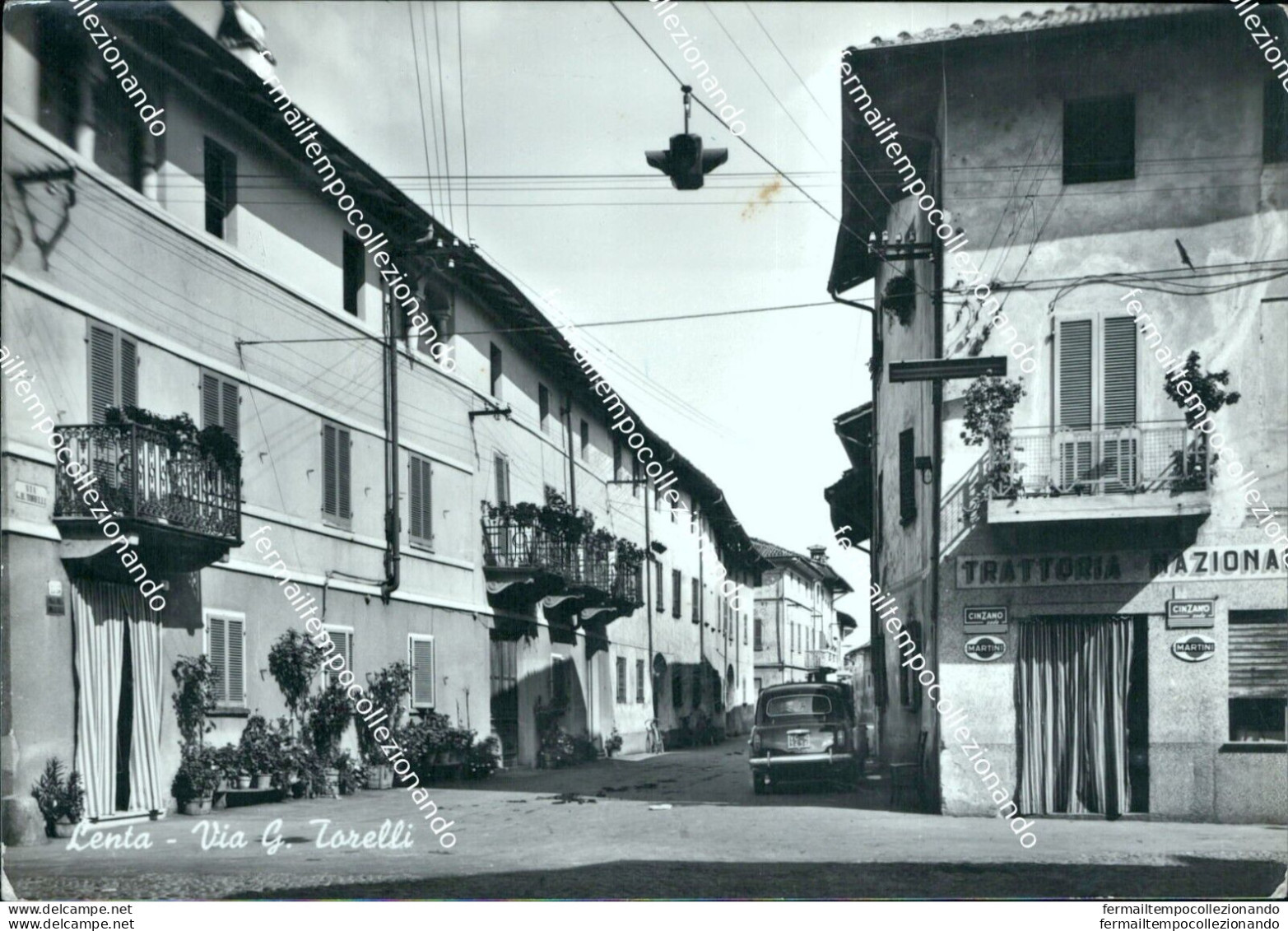 Bn103 Cartolina Lenta Via G.torelli Provincia Di Vercelli - Vercelli