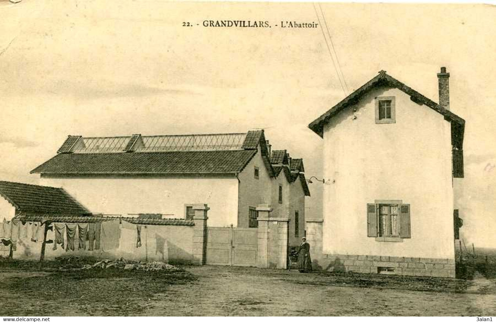 GRANDVILLARS  =  L'abattoir     5811 - Grandvillars