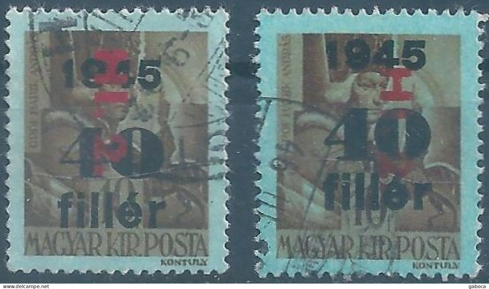 C5898 Hungary Personality Hadik History Military General Job Used 2xERROR - Other & Unclassified