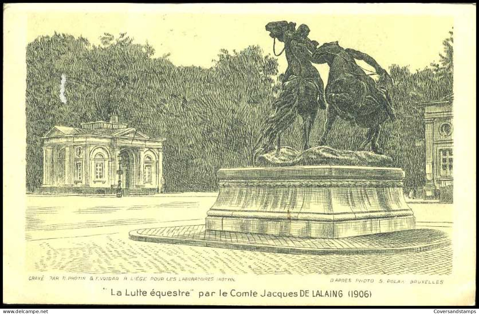 "La Lutte Equestre" Par Le Comte Jacques De Lalaing (1906) - Bosques, Parques, Jardines