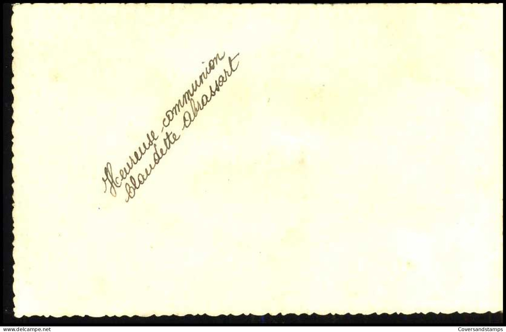 Communiekaart / Carte De Communion - Communion