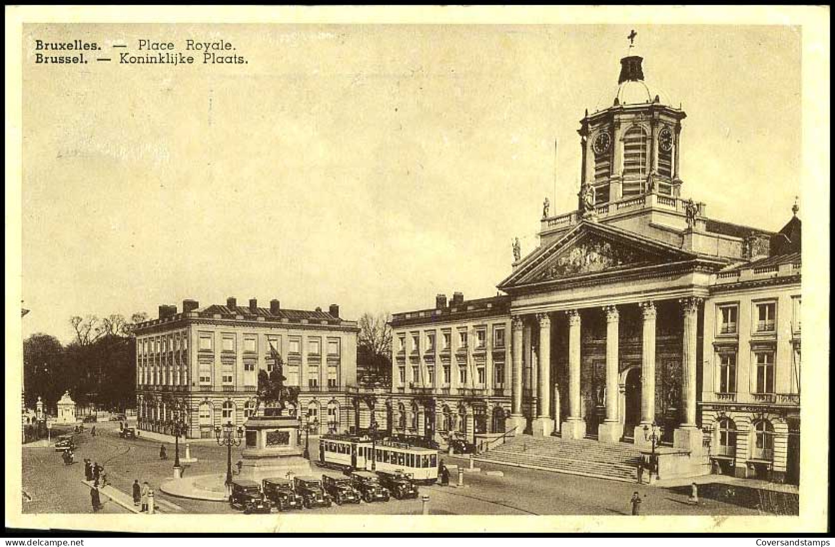 Brussel - Koninklijke Plaats / Place Royale - Marktpleinen, Pleinen