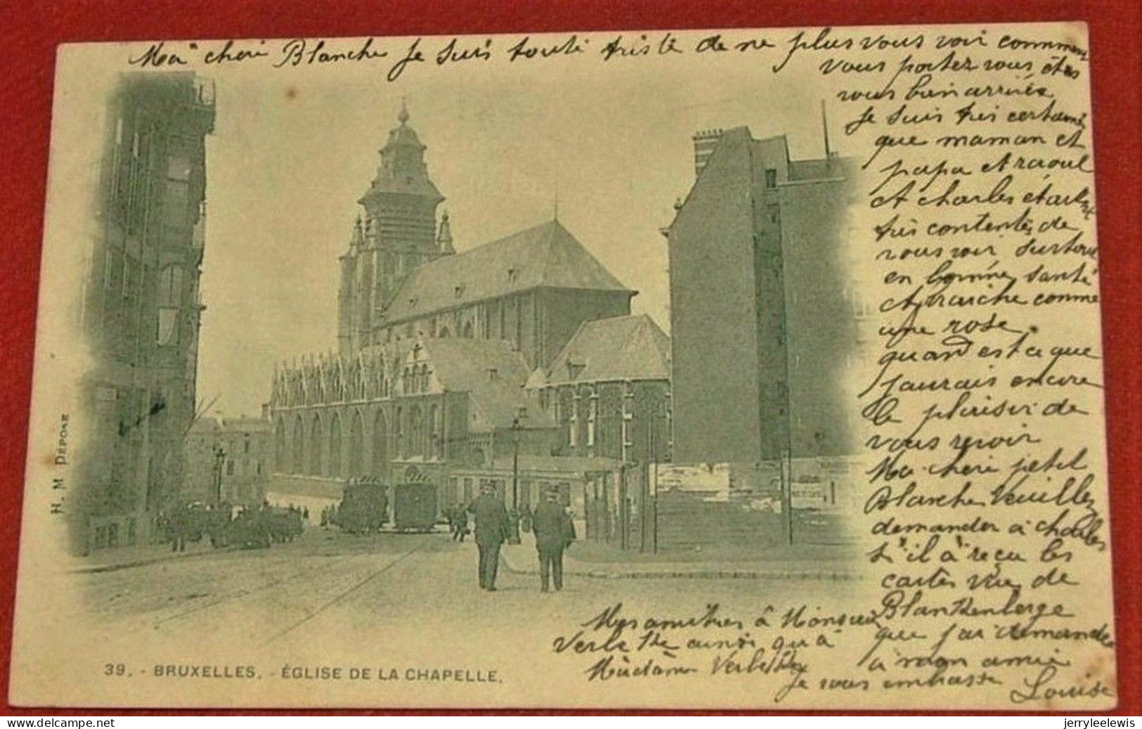 BRUXELLES  -   Eglise De La Chapelle -  1900 - Monuments