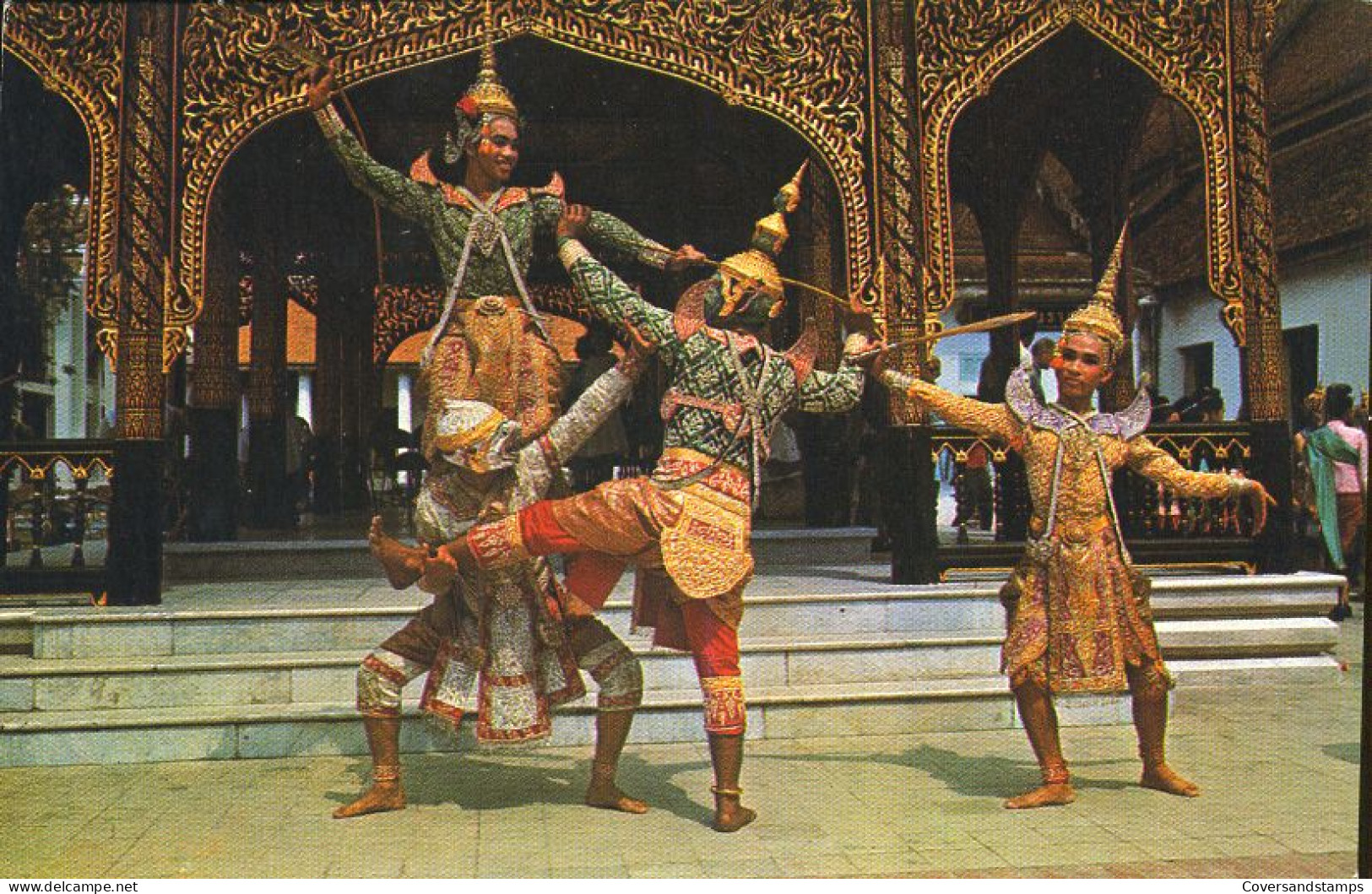 Thailand - Rama Versus Thotsakan Cambat, Staged By The Dancers Of The Fine Arts Department Bangkok - Thaïland