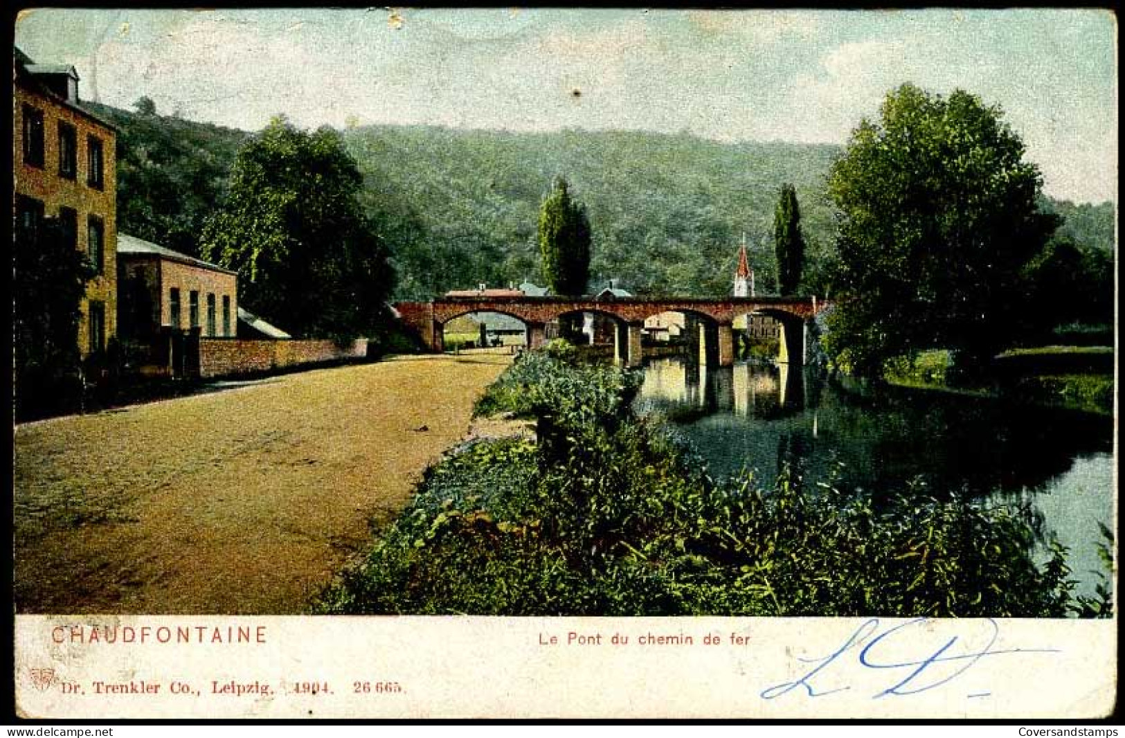 Chaudfontaine - Le Pont Du Chemin De Fer - Chaudfontaine