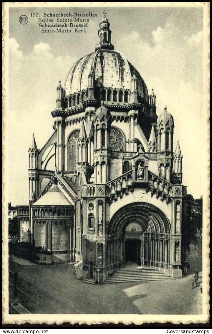 Schaerbeek - Eglise Sainte-Marie / Sinte-Maria Kerk - Monuments