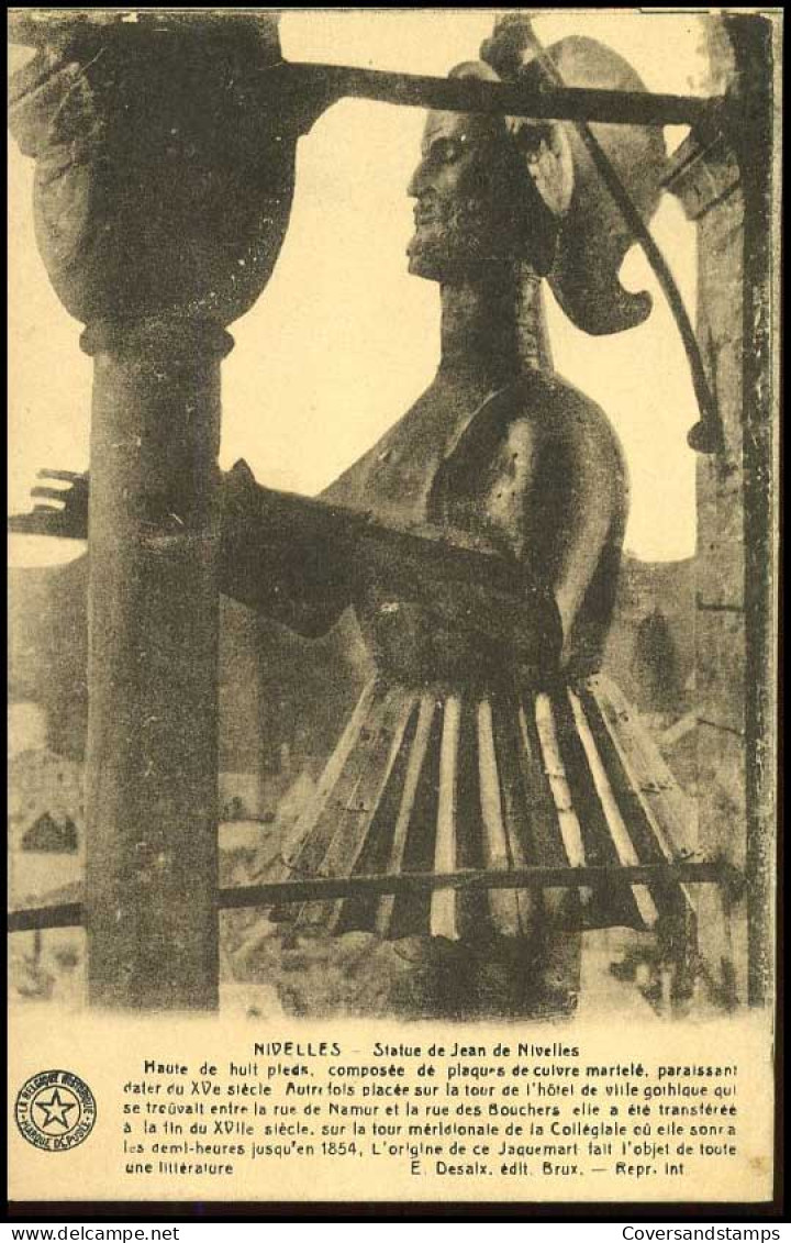 Nivelles - Statue De Jean De NIvelles - Nijvel