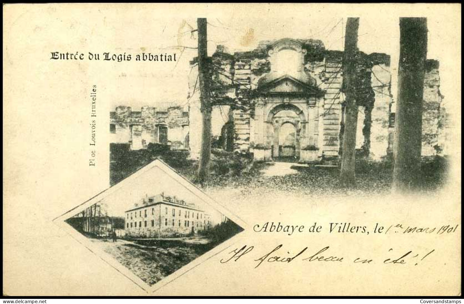 Villers-la-Ville - Ruines De L'Abbaye De Villers, Entrée Du Logis Abbatial - Villers-la-Ville