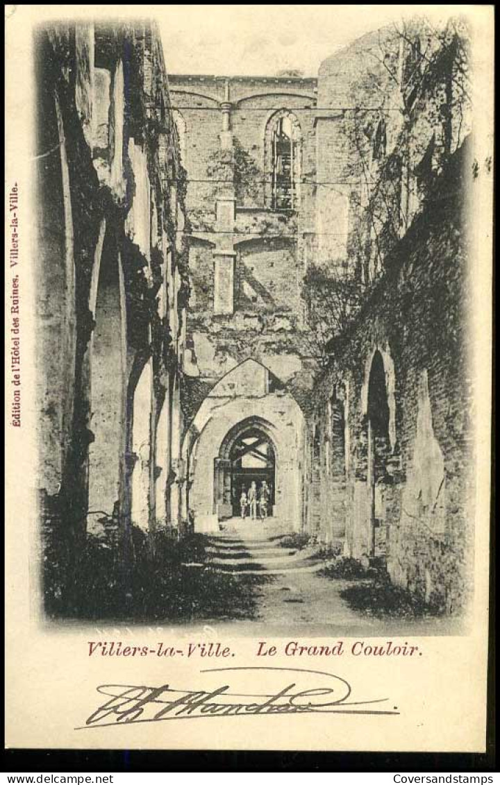 Villers-la-Ville - Ruines De L'Abbaye De Villers, Le Grand Couloir - Villers-la-Ville