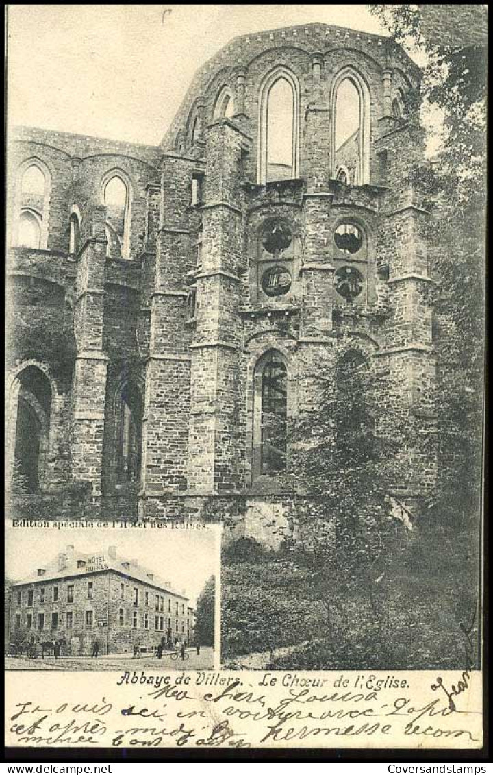 Villers-la-Ville - Ruines De L'Abbaye De Villers, Le Choeur De L'église - Villers-la-Ville