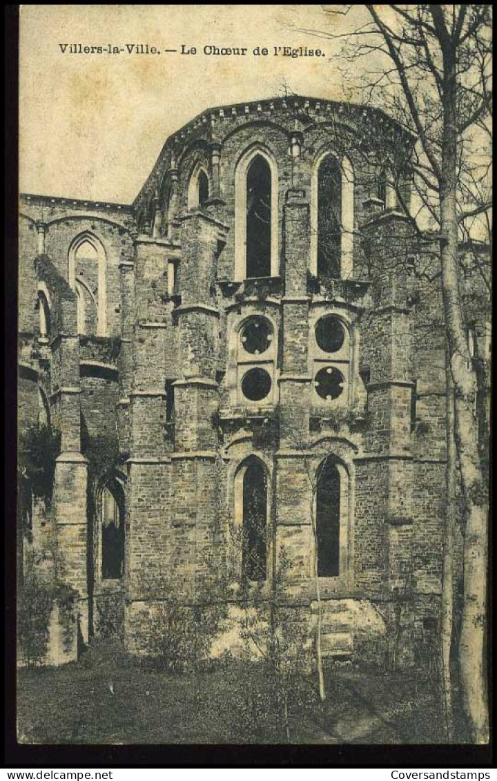 Villers-la-Ville - Ruines De L'abbaye : Le Choeur De L'église - Villers-la-Ville