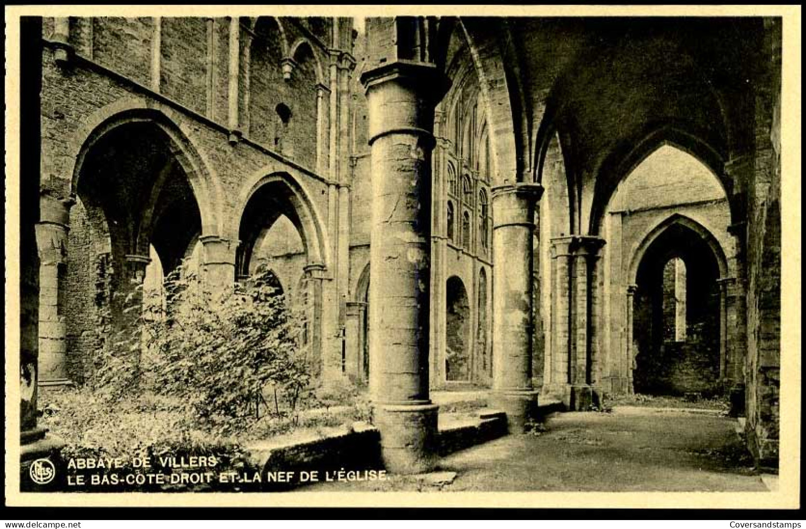 Abbaye De Villers - Le Bas-coté Droit Et La Nef De L'église - Villers-la-Ville