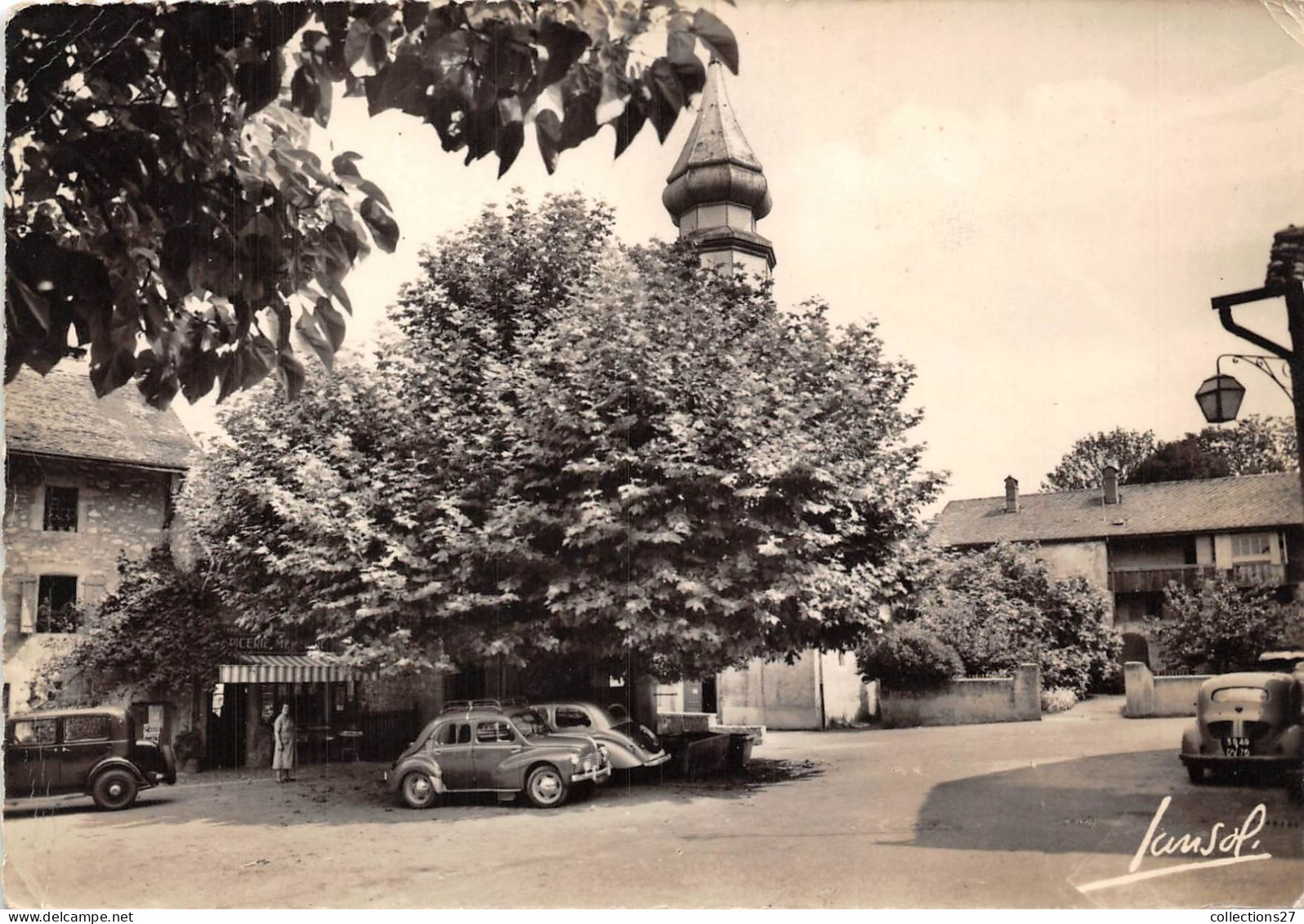 74-YVOIRE- PLACE DE L'EGLISE - Yvoire