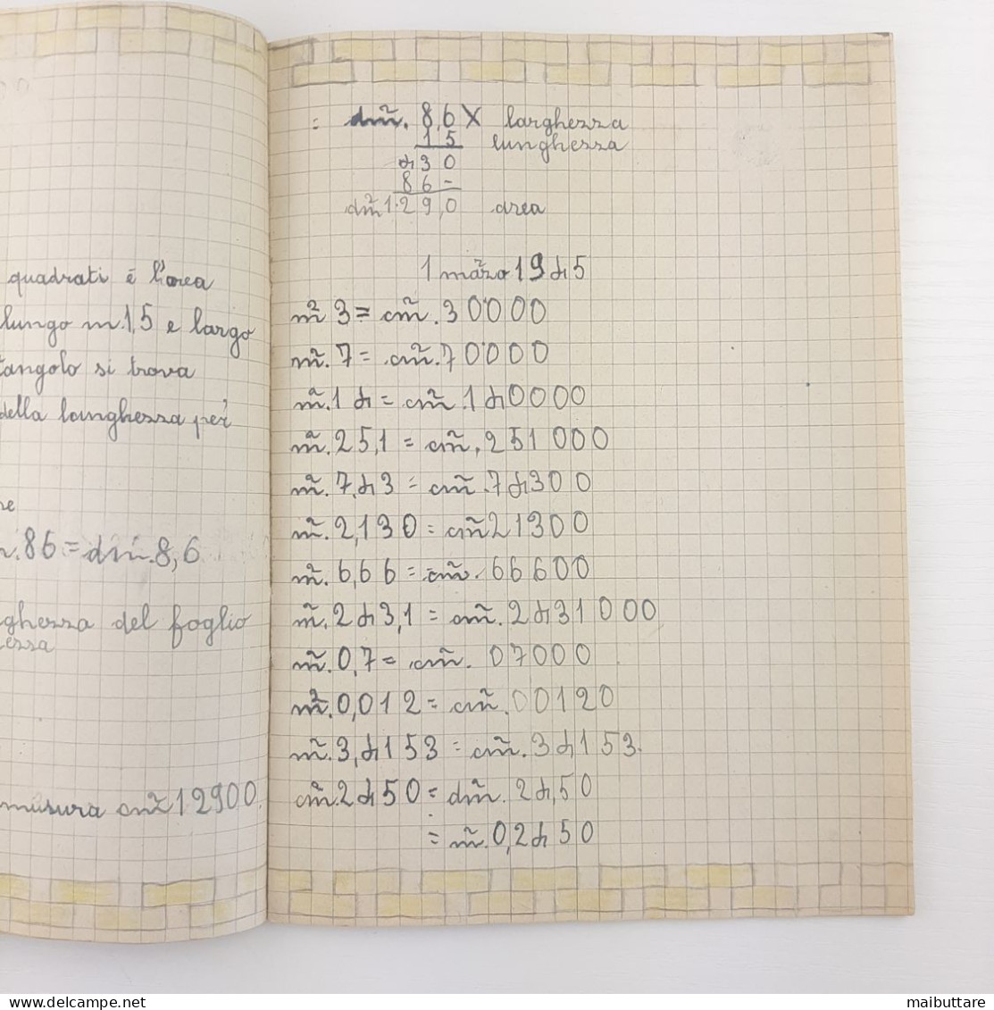 Quaderno D'epoca, Periodo Anni '40. In Copertina Immagine Di Daniele Manin E Nicolo' Tommaseo Liberati Dal Carcere. - Other & Unclassified