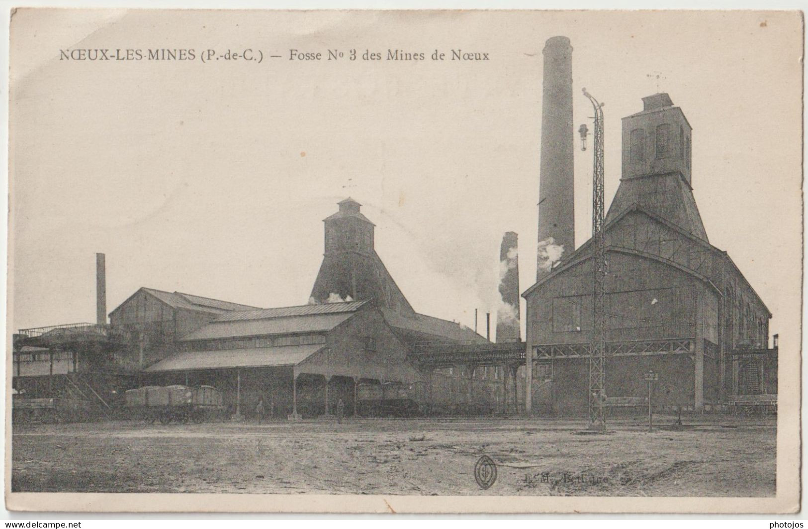 CPA Noeux Les Mines (62)  La Fosse Parsy N° 3 De La Compagnie Des Mines  1913 - Noeux Les Mines