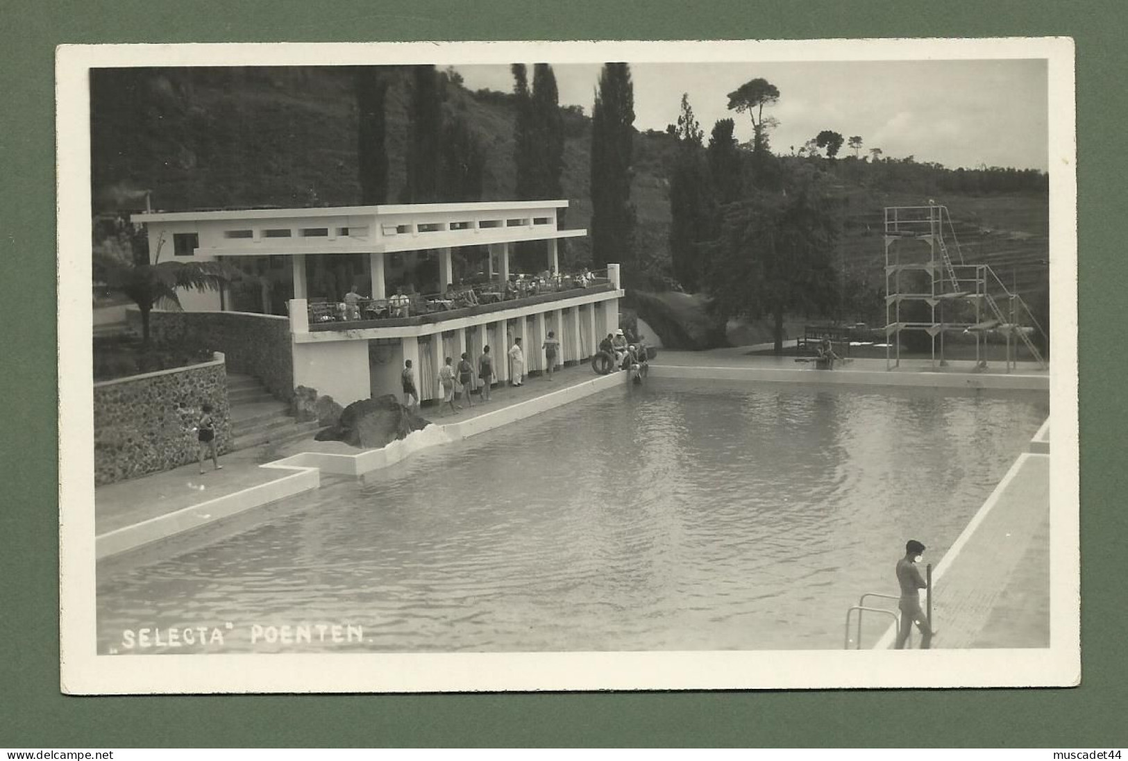 CARTE POSTALE INDONESIE PISCINE SELECTA PÖENTEN - Indonesien