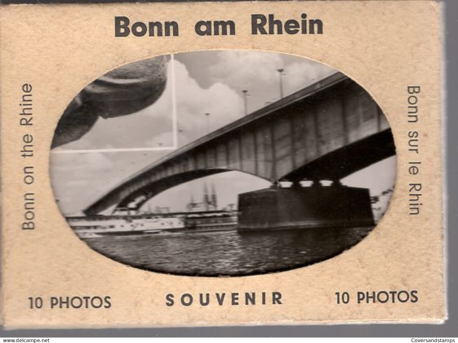 Bonn Am Rhein - 10 Black/white Snapshots (only 9, 1 Missing) - Bonn