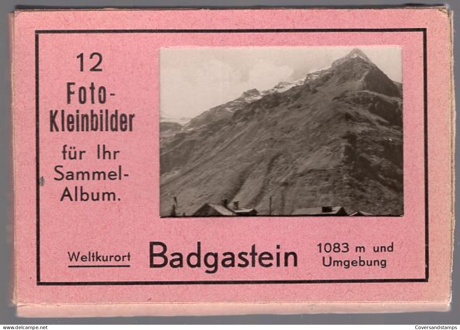 Bad Gastein - 12 Black/white Snapshots  - Bad Gastein