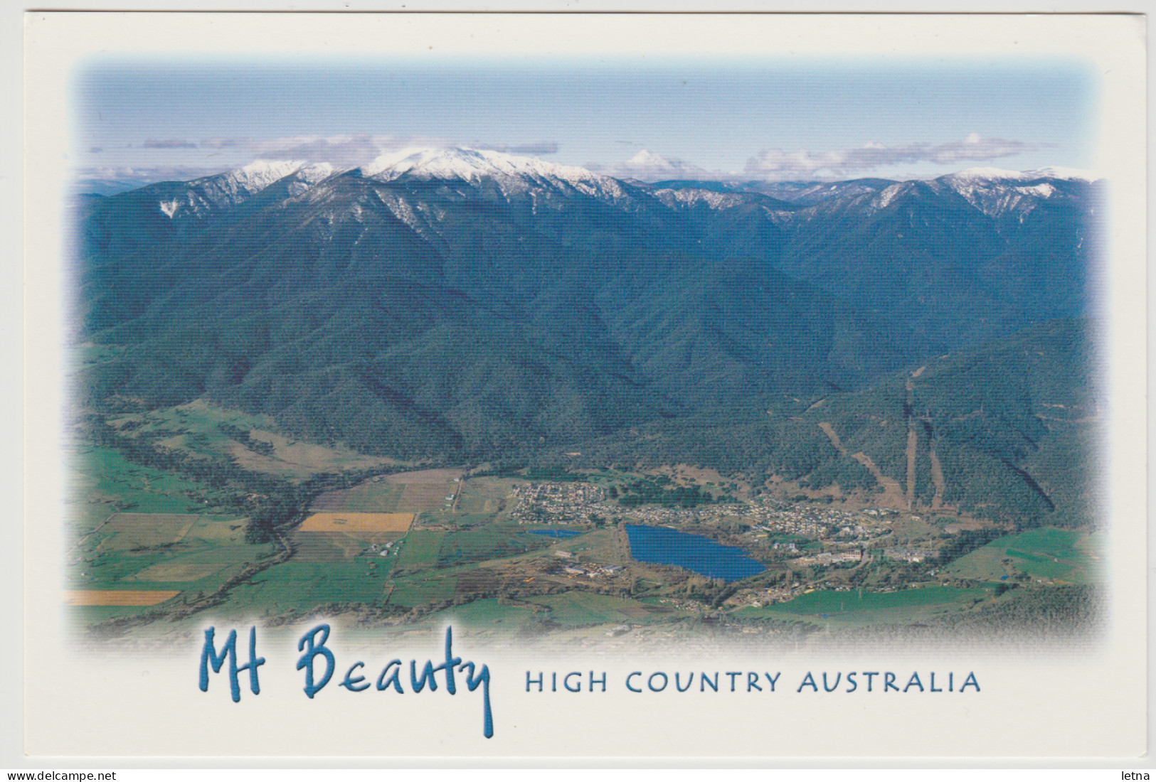 Australia VICTORIA VIC Mt Bogong MOUNT BEAUTY & TAWONGA SOUTH Nucolorvue 140488 Postcard C1990s - Sonstige & Ohne Zuordnung