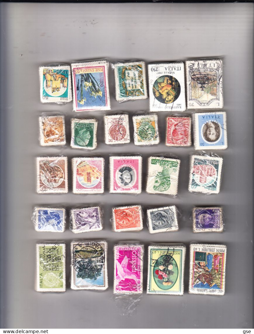 ITALIA - Lotto Di Mazzette Usate (oltre  2000 Francobolli) - Collections