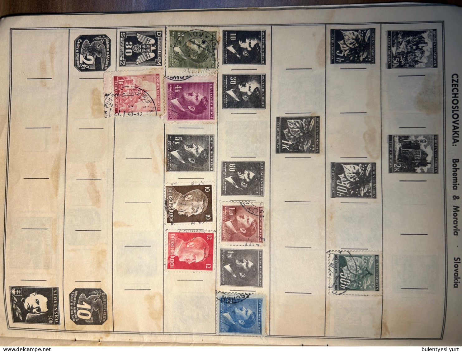 Special and Unique stamps from all countries from the late 1800s and 1900s