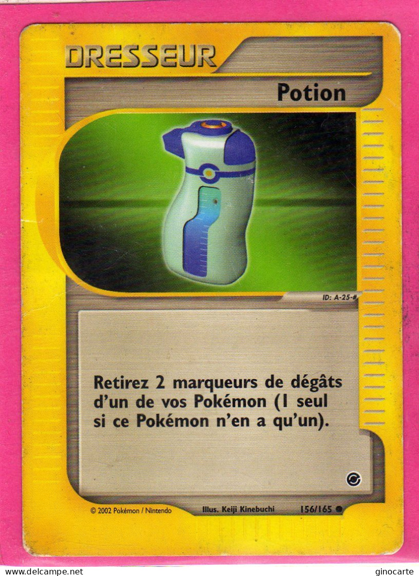 Carte Pokemon Francaise 2002 Wizards Expedition 156.165 Potion Occasion - Wizards