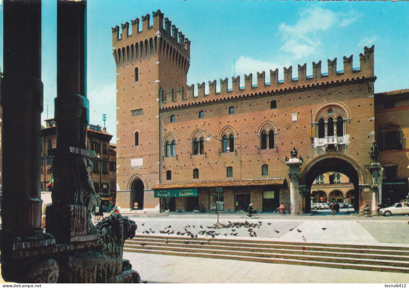 Ferrara - Piazza Del Duomo E Palazzo Del Podesta' - Non Viaggiata - Ferrara