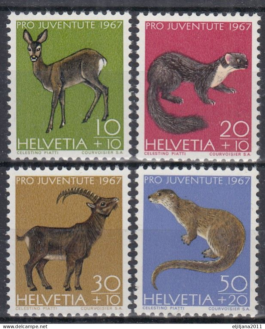 Switzerland / Helvetia / Schweiz / Suisse 1967 ⁕ Pro Juventute Mi.866-869 ⁕ 4v MNH - Nuovi