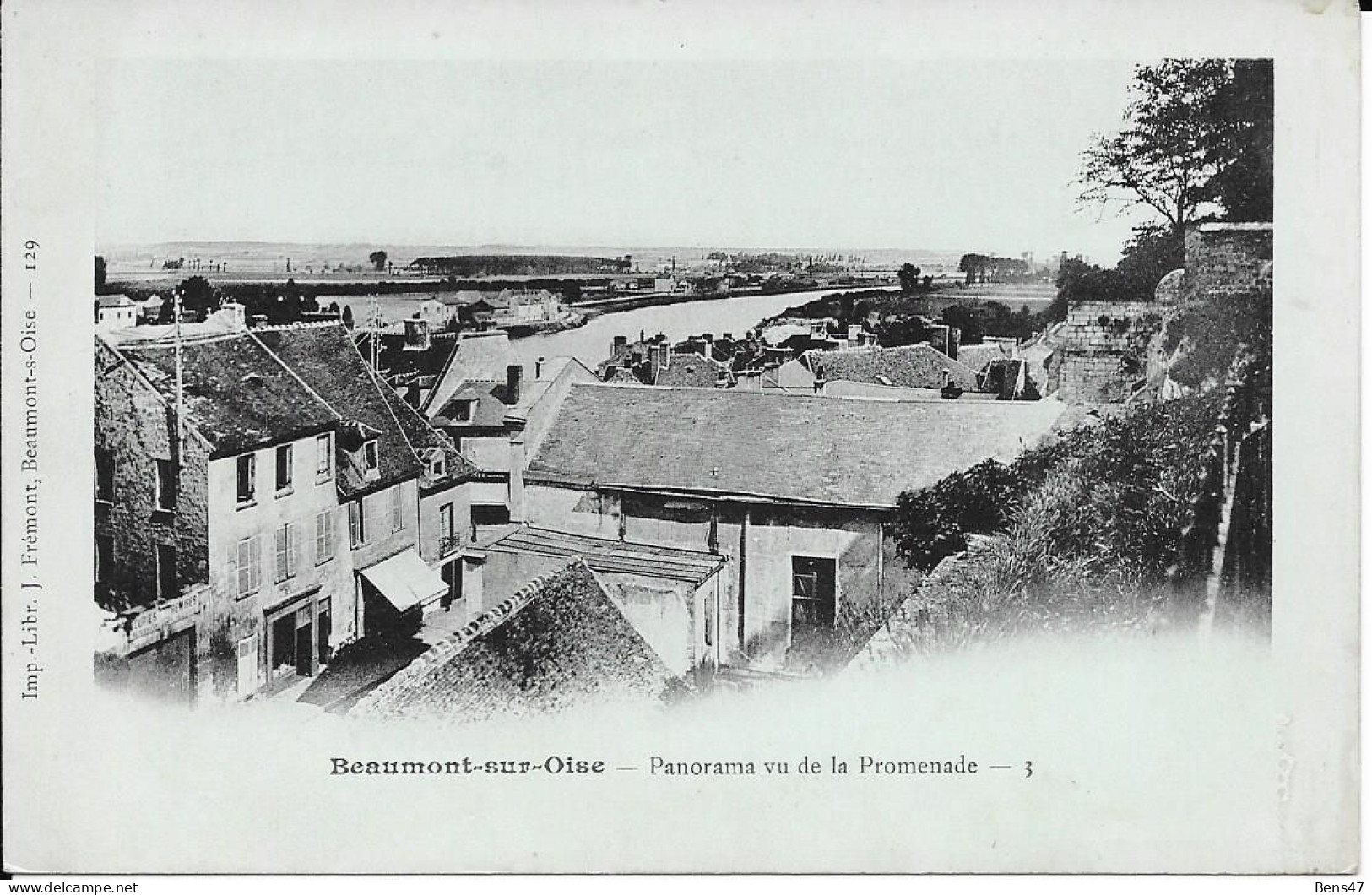 95 BEAUMONT SUR OISE - Panorama Vue De La Promenade - Beaumont Sur Oise