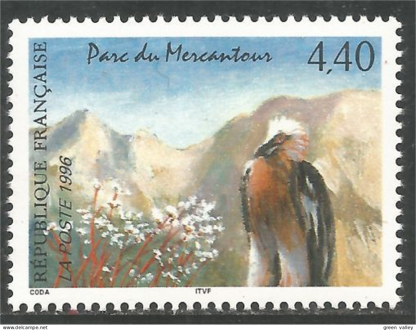 359 France Yv 2999 Mercantour Saxifrage Steinbrech MNH ** Neuf SC (2999-1b) - Sonstige & Ohne Zuordnung