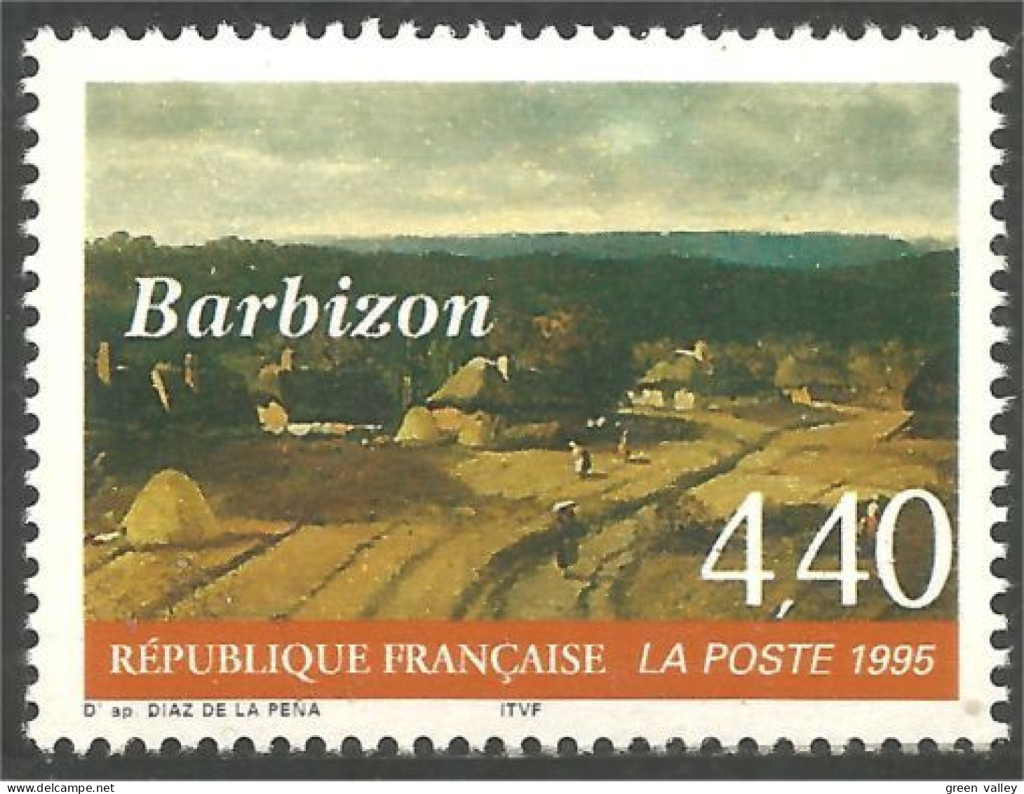 359 France Yv 2970 Barbizon MNH ** Neuf SC (2970-1b) - Sonstige & Ohne Zuordnung