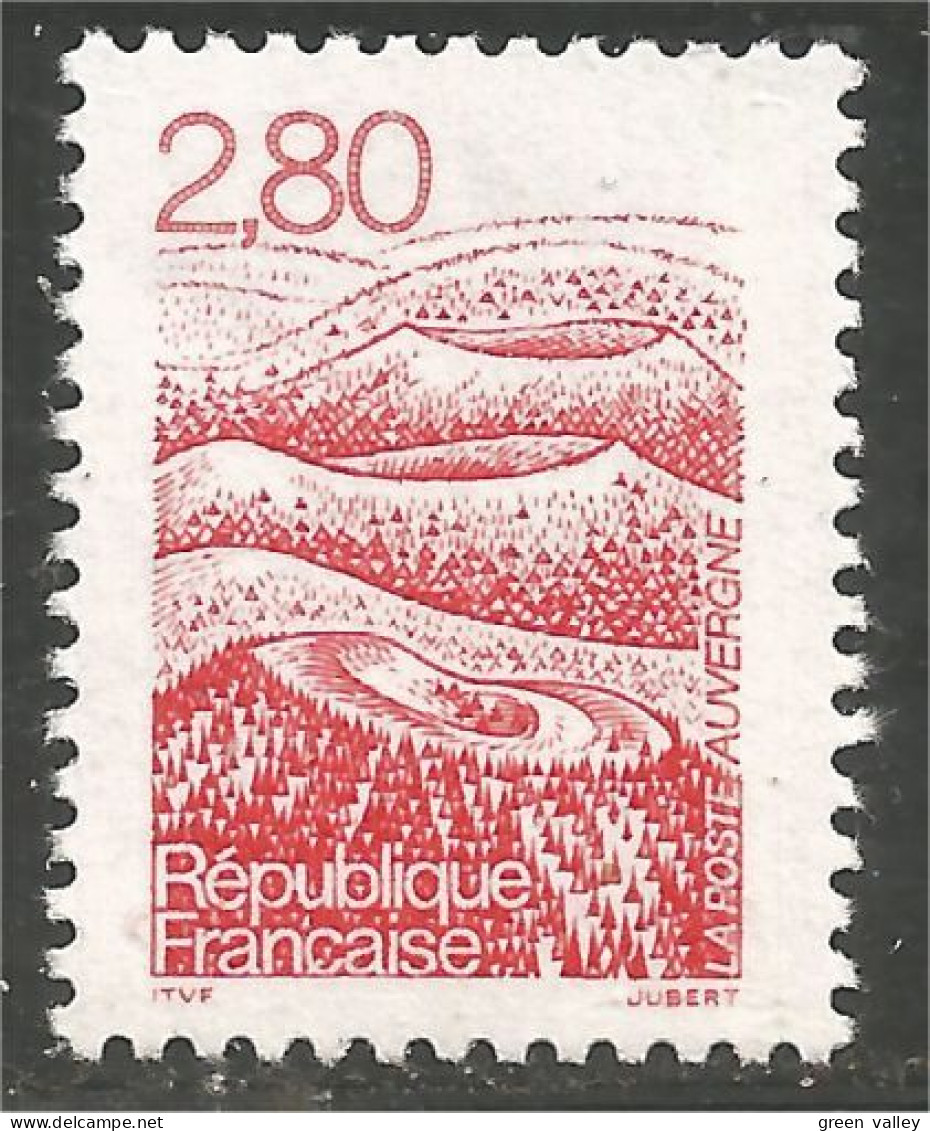 359 France Yv 2951 Region Auvergne Volcan Volcano MNH ** Neuf SC (2951-1) - Volcanos