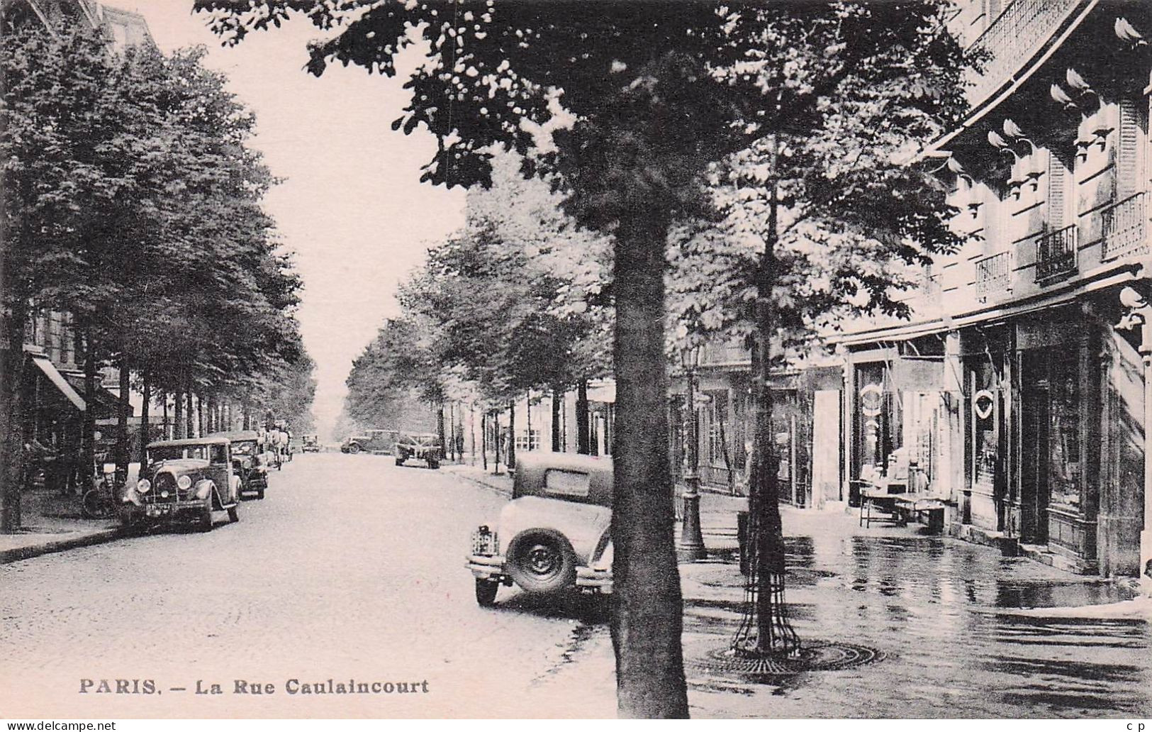 Paris -  Rue Caulaincourt - Automobiles  - CPA °J - Arrondissement: 11