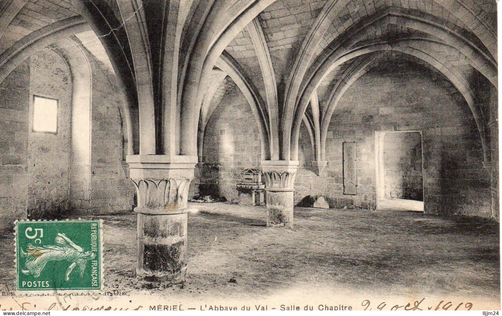 - MERIEL - L"Abbaye Du Val - Salle Du Chapitre - (C42) - Meriel