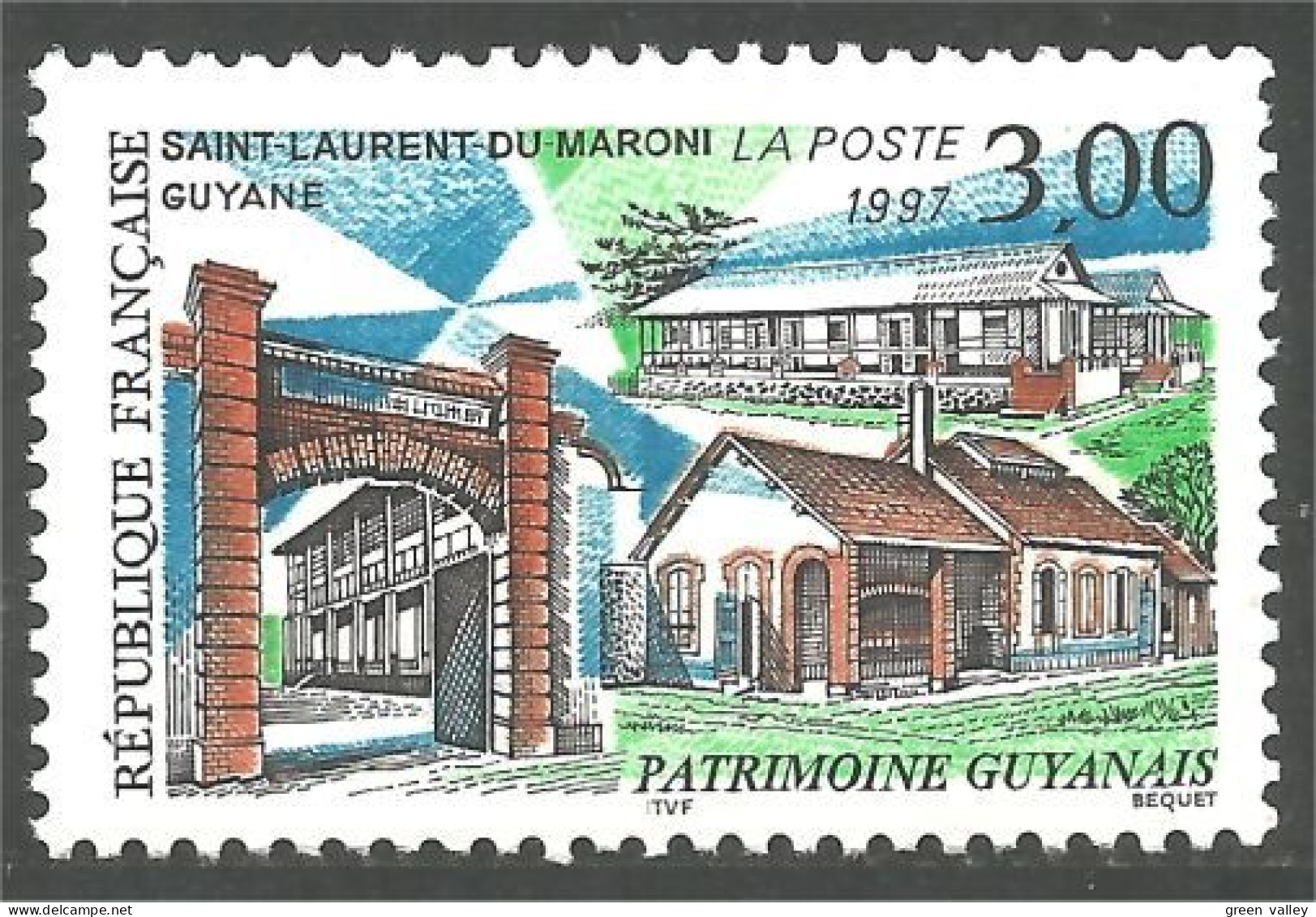 360 France Yv 3048 Camp Transportation Prison St Laurent Maroni Guyane MNH ** Neuf SC (3048-1b) - Otros & Sin Clasificación