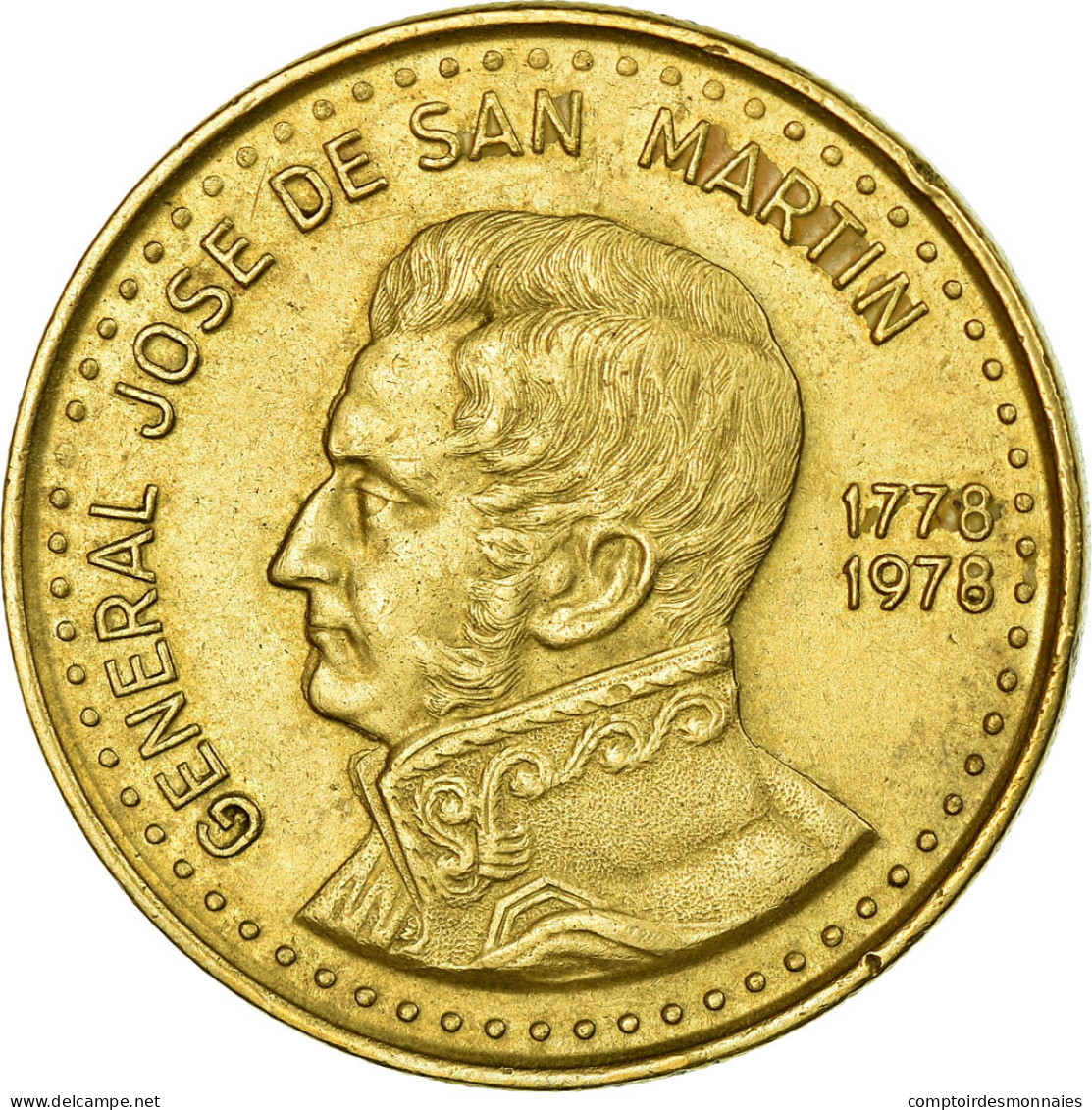 Monnaie, Argentine, 100 Pesos, 1978, TTB, Aluminum-Bronze, KM:82 - Argentina