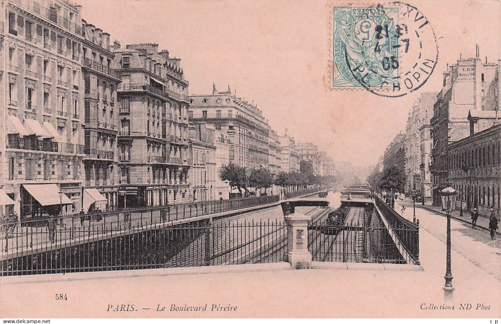 Paris - Boulevard Pereire   - CPA °J - Arrondissement: 17