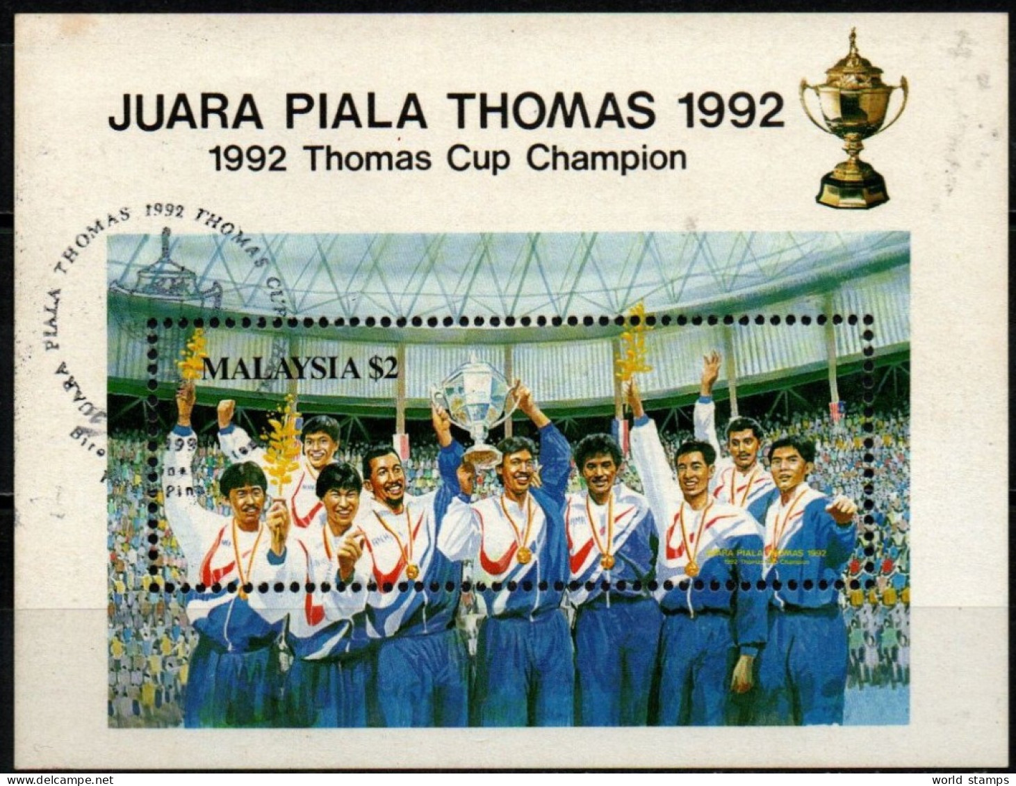 MALAYSIA 1992 O - Malesia (1964-...)