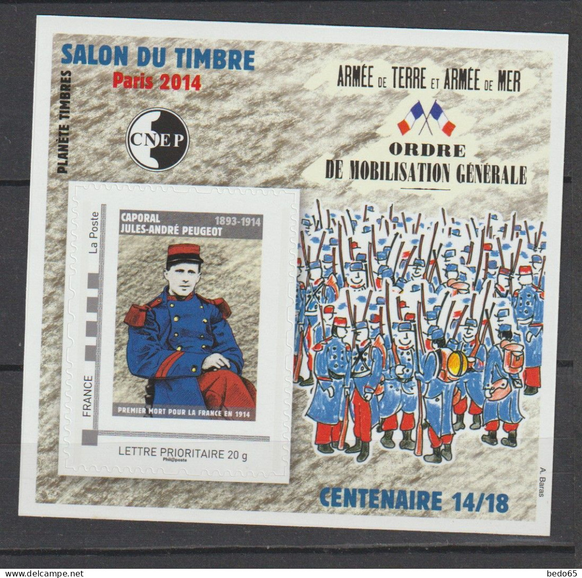 BLOC CNEP N° 66 NEUF** LUXES SANS CHARNIERE  / MNH - CNEP