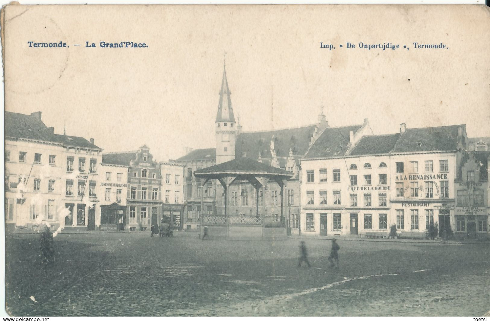 DENDERMONDE   Grote Plaats Markt  Kiosk - Dendermonde