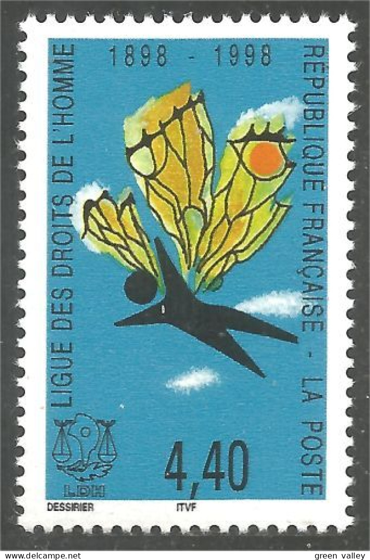 361 France Yv 3149 Droits Homme Human Rights MNH ** Neuf SC (3149-1b) - Autres & Non Classés