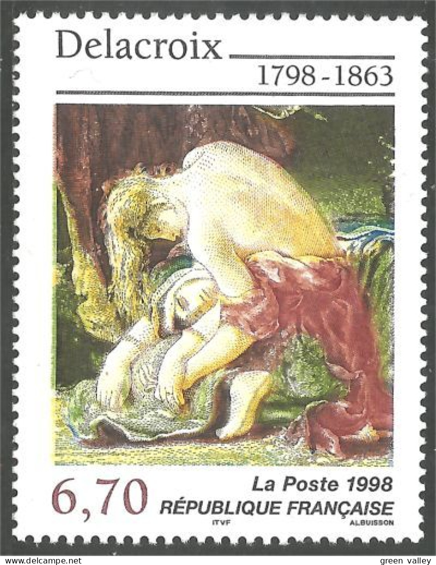 361 France Yv 3147 Tableau Delacroix Painting MNH ** Neuf SC (3147-1) - Neufs