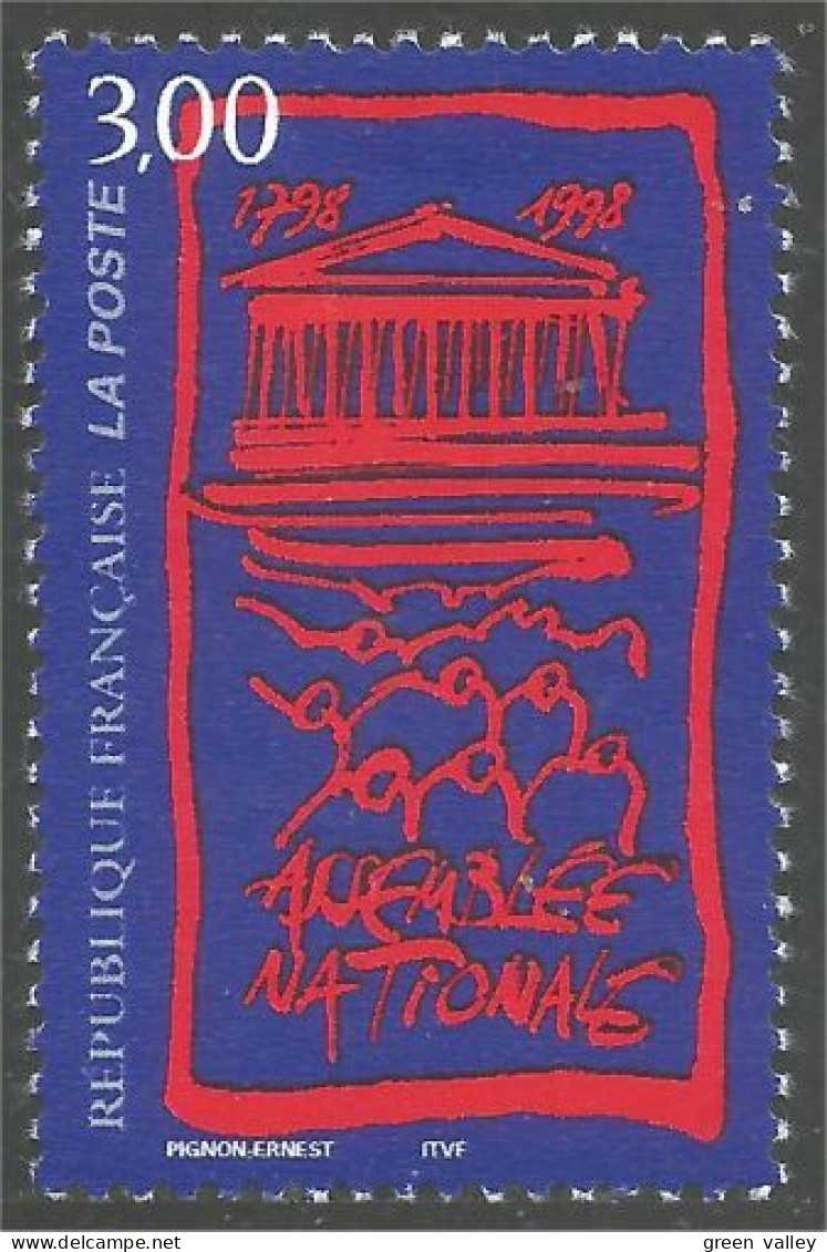 361 France Yv 3132 Assemblée Nationale Assembly MNH ** Neuf SC (3132-1b) - Monumenti