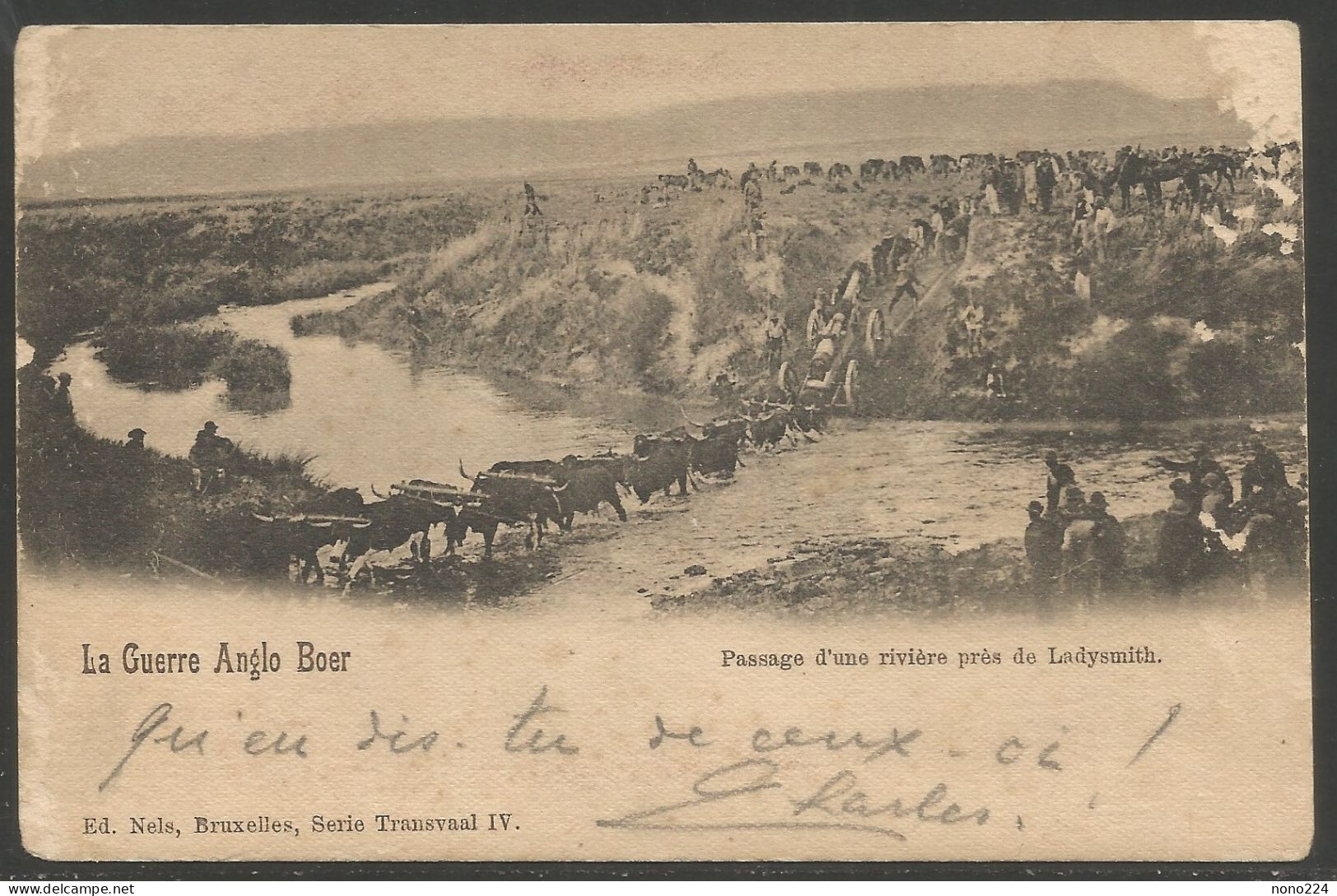 Carte P De 1900 ( Guerre Des Boers / Passage D'une Rivière Près De Ladysmith ) - South Africa