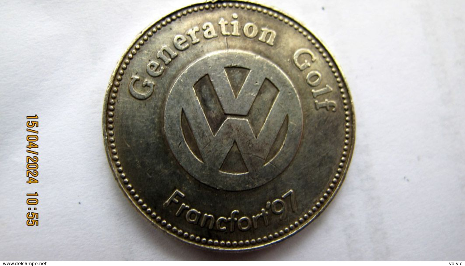 Monnaie Génération Golf - Francfort 97 - 4 Euro - Autres & Non Classés