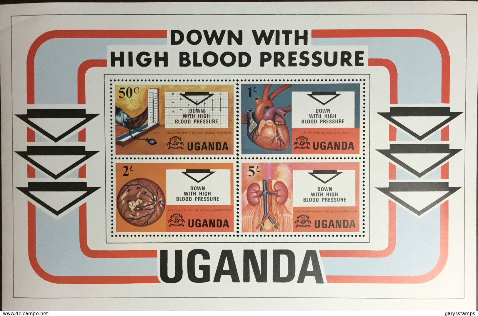 Uganda 1978 World Health Day Minisheet MNH - Ouganda (1962-...)