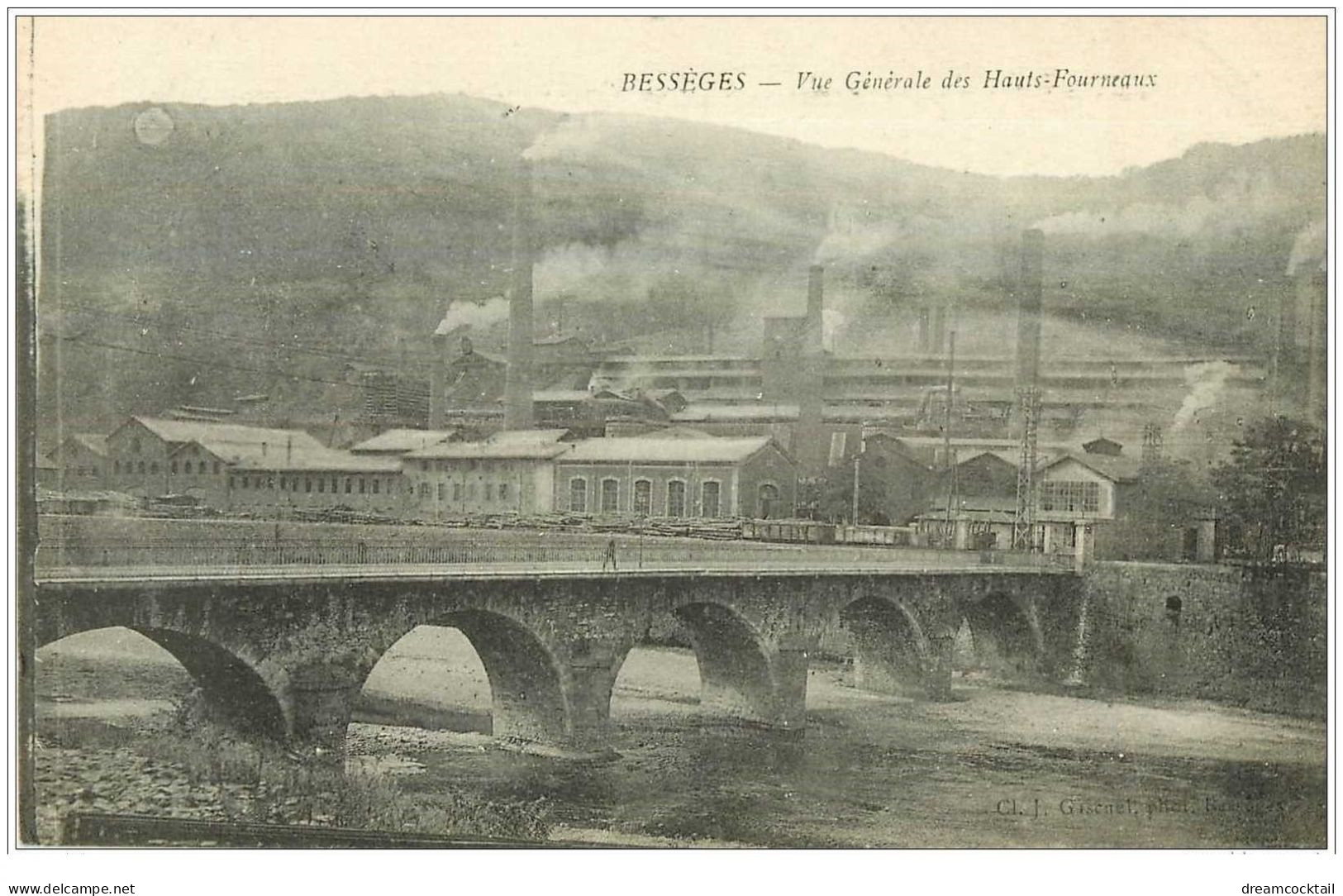 30 BESSEGES. Les Hauts-Fourneaux - Bessèges