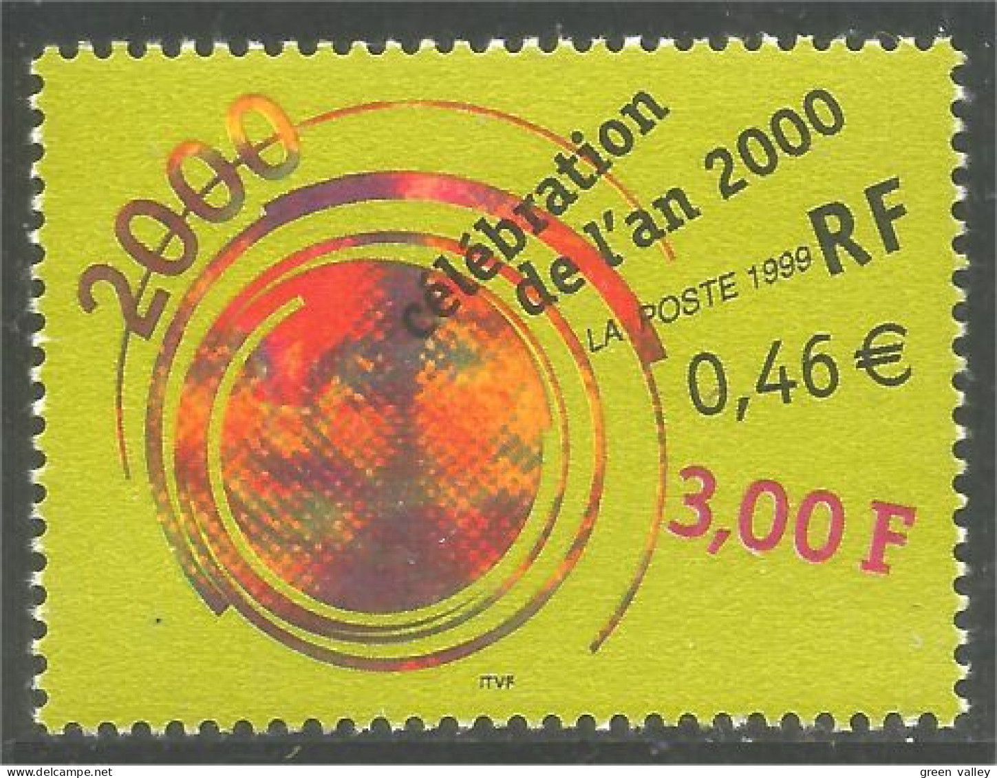 362 France Yv 3259 Célébration An Year 2000 MNH ** Neuf SC (3259-1b) - Other & Unclassified